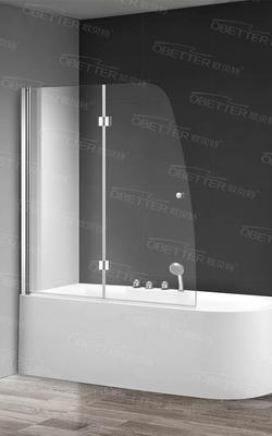 Flexible adjustment and quick installation, OBT-2852 Bathtub Screen reshapes the bathroom space